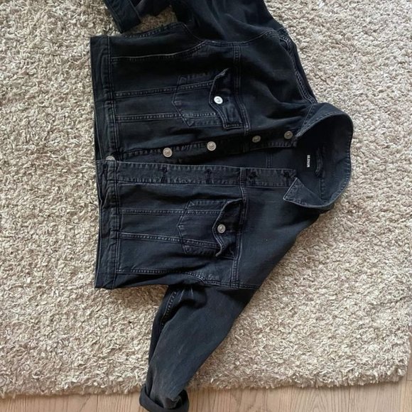 Hudson Black denim jacket - Picture 3 of 3